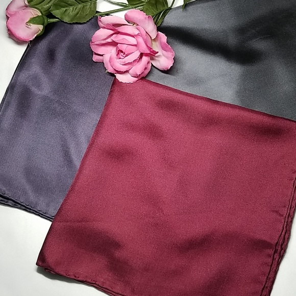 Ashear Other - ASHEAR 100% SILK POCKET SQUARES